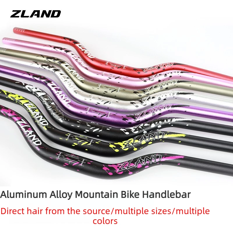 

Руль ZLAND для горного велосипеда, удлиненный руль с подъемом-55 мм для модификации внедорожников, 680/720/740/780 мм, диаметр 31,8 мм