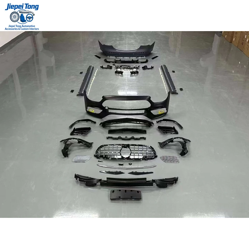 

Suitable for Mercedes-Benz E-Class (W213) 21-23 models, modified to E63 style front , grille, side skirts, rear bumper, re