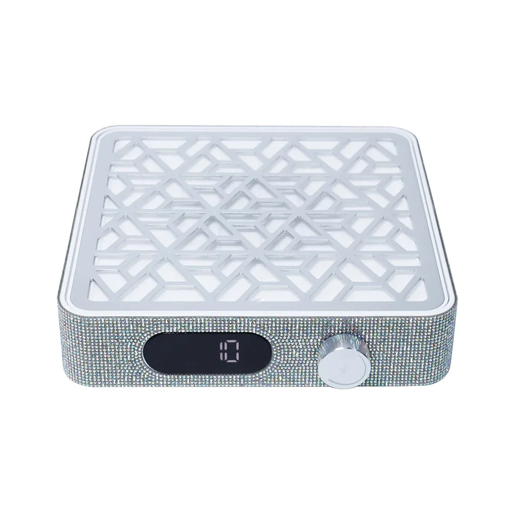 مكنسة كهربائية للأظافر عالية الطاقة، شفط كبير 4500 دورة في الدقيقة، تلميع، إزالة الأظافر، إزالة الغبار والتصفية