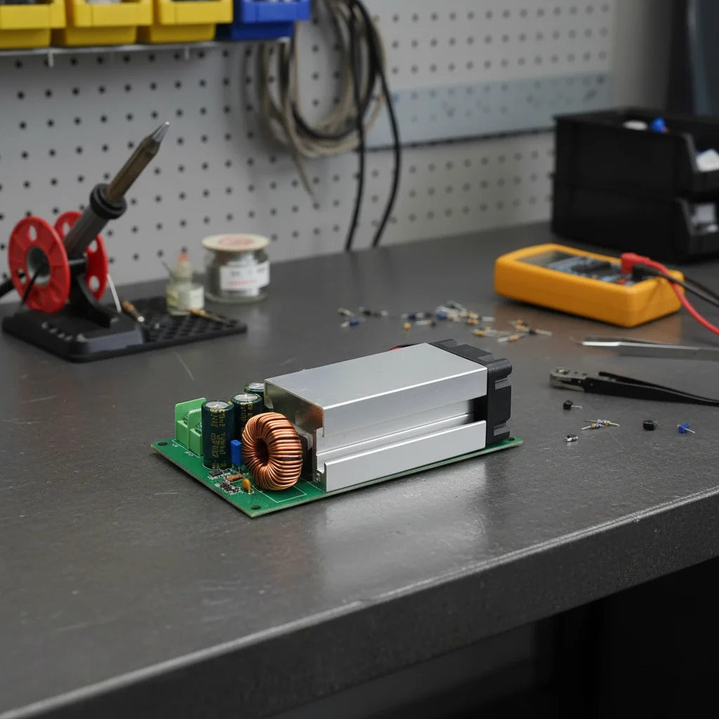 

1pc DC-DC Adjustable Step-down Power Module 12V-75V To 5V 19V 21V 24V 48V 600W 25A Converter Power Tools Spare Parts