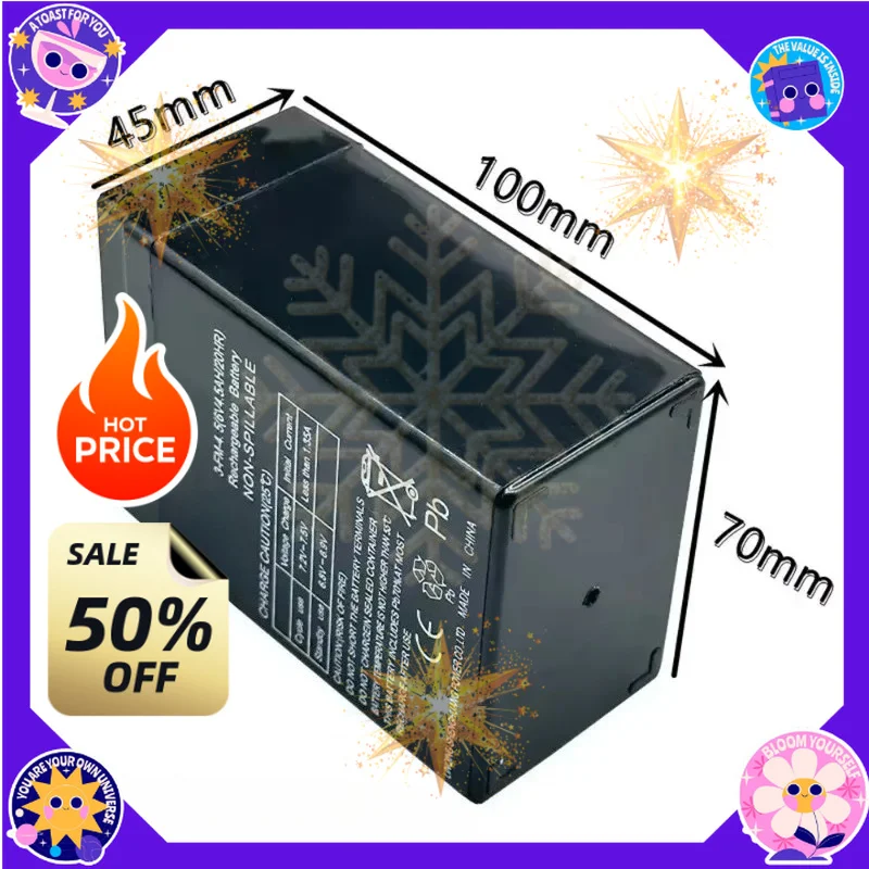 SWZY  6V 4500mAh Lead Acid Battery for Children's Electric Cars, Motorcycles,Toys, Cars, Baby Strollers Battery Batteries+Charge
