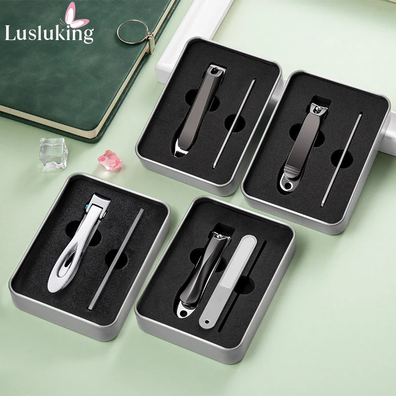 

Wide Jaw Nail Clippers Stainless Steel Manicure Cutter Thick Hard Toenail Fingernail Scissors Trimmer Tools