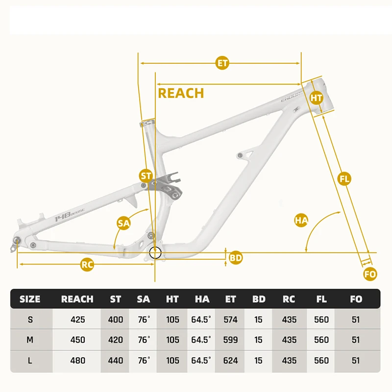 Four Link Flat Push Speed Reduction AM Soft Tail Frame 27,5 Zoll/29 Zoll Federung Mountainbike Rahmen 6061 Aluminiumlegierung