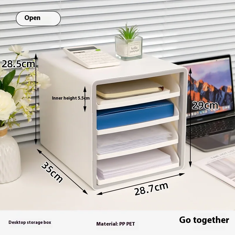 

Mobile Filing Cabinet Document Storage Box Room Organizers White File Shelves Secretary Furniture Design Drawer Type Metal Desk