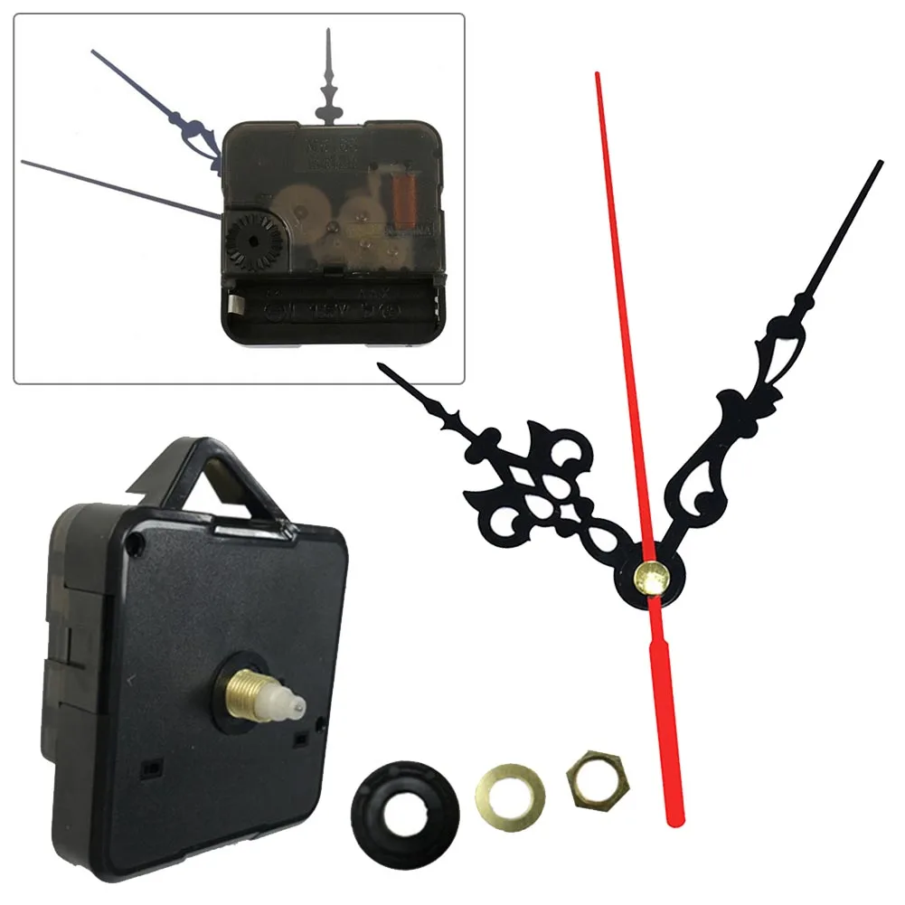 

1set High Quality 100% Brand New Three-dimensional Embroidery Clock Movement Kit Clock Movement Plastic Wall Clock Movement