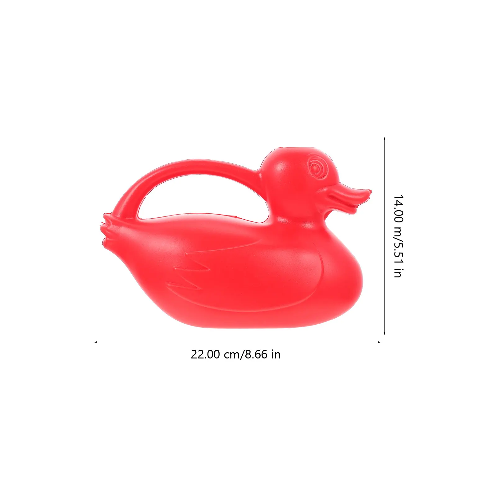 

Plastic Duck for Kids Red Kids Watering Pot Toy Garden Watering Can Toddler Plant Outdoor Garden Tools Toy Small Pot
