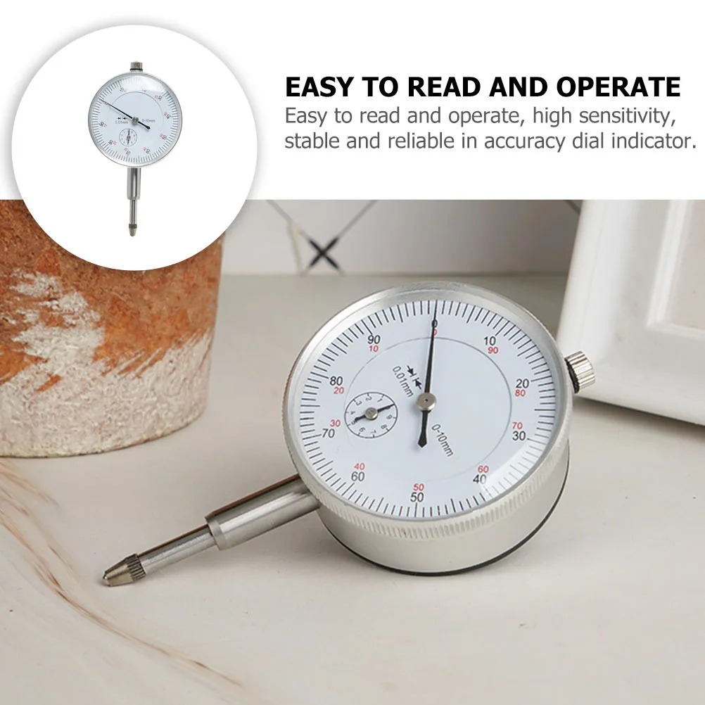 

1Pcs Premium Dial Indicator Gage Length Measuring Instrument Shockproof Precision Tool Stable Reliable Accuracy