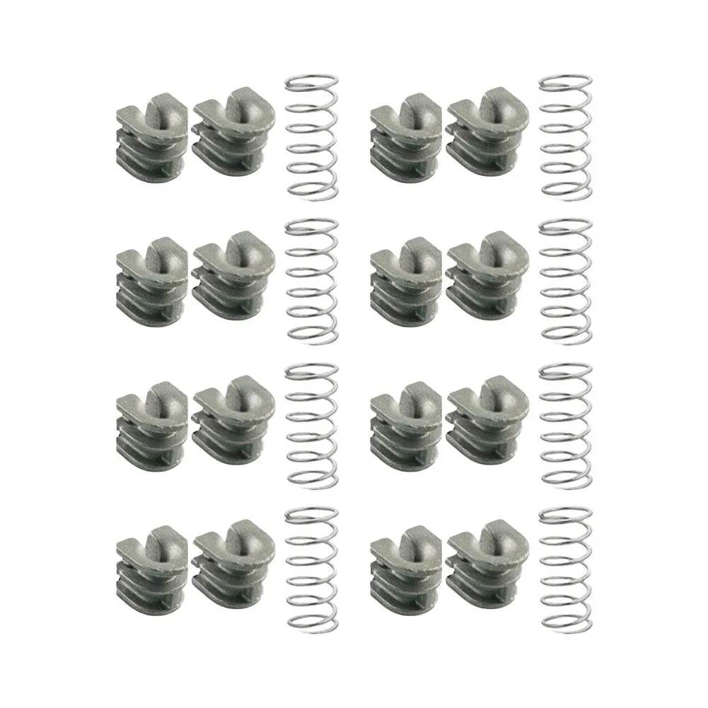 Cutting Head Fastener Grass Trimmer Spring Resilient Metal Construction Quick Installation Design For Aesthetic Lawn Cutting