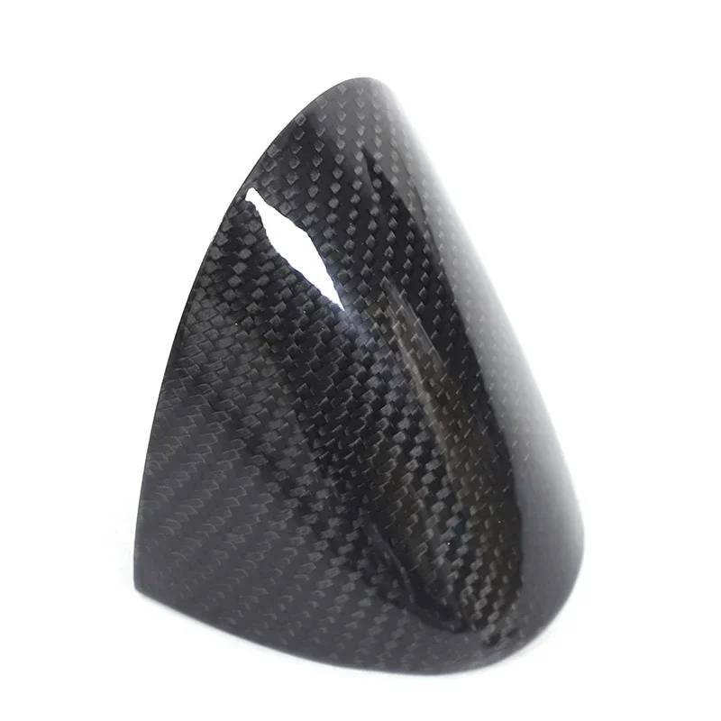 Real Carbon Fiber For Porsche Panamera 2017-2023 Car Central Control Dashboard Clock Panel Cover Sticker Interior Accessories