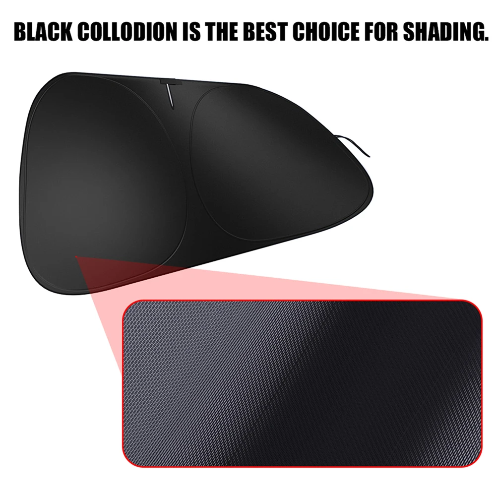 Car Sunshade Car Sun Shade Protector Summer Sun Interior Windshield Protection Accessories for Skoda Rapid Fabia Octavia Superb view 5