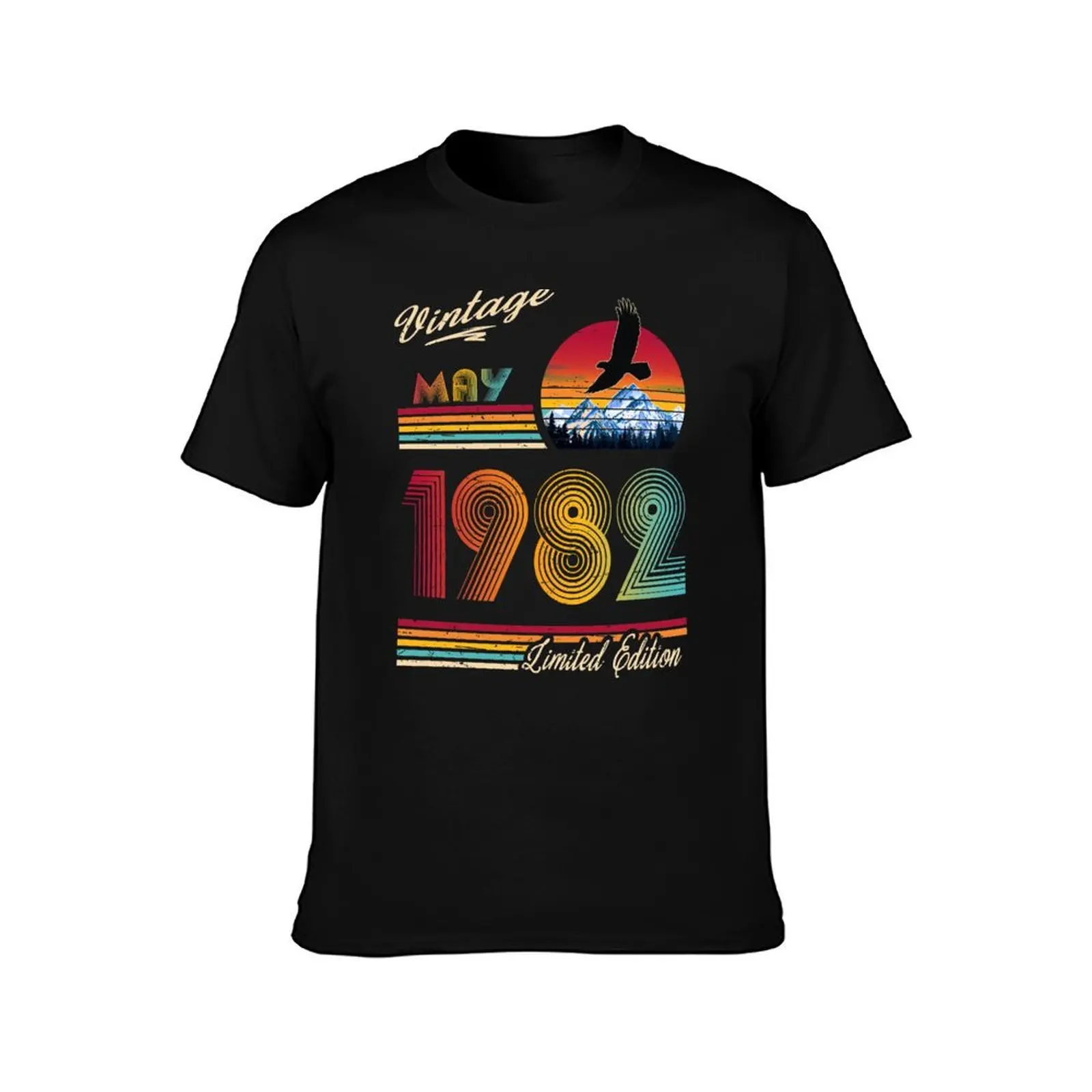May 1982 Birthday T-Shirt Street Art Print Tee Shirt