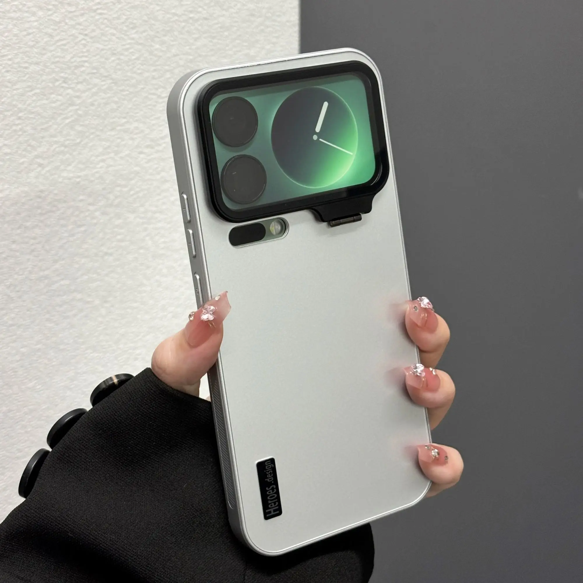 Etui na Xiaomi 17 Pro Max Prosty Matowy Ochraniacz Obiektywu Kompleksowa Akrylowa Obudowa na Xiaomi 17 Pro Max Odporny na Wstrząsy Bumper — zdjęcie produktu 2