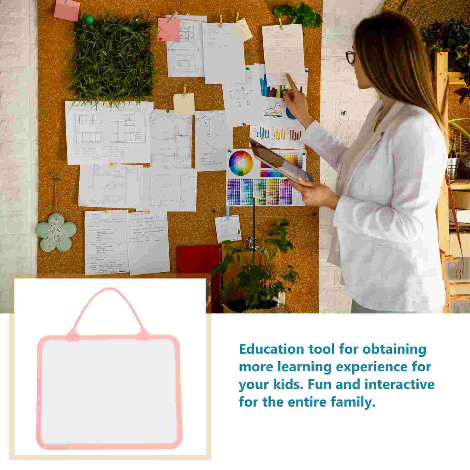 Мини-блокнот на магните для детской доски