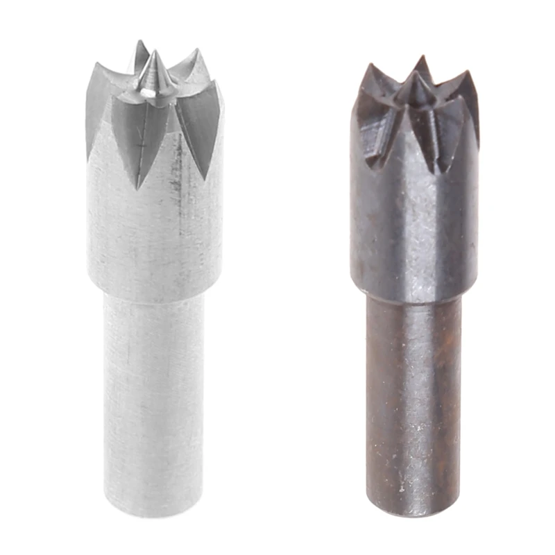 6mm Plum Blossom Thimble Drill Bit For Mini Lathe Machine DIY Woodworking Tools DropShipping