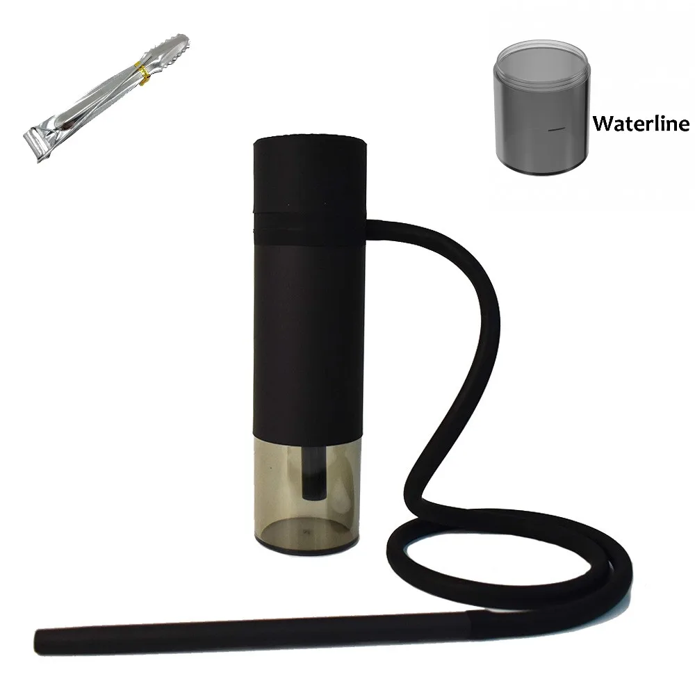 Quality Portable Cup Hookah Car Shisha Set Indoor Outdoor with Protective Cover Small Narguile Chicha Soft Pipe Touch Hookah