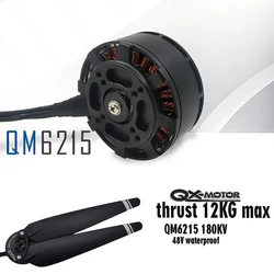 QX-MOTOR QM6215 CCW/CW 180KV Brushless Motor Compatible 2255 /2388 Propelle for Remote control toy parts