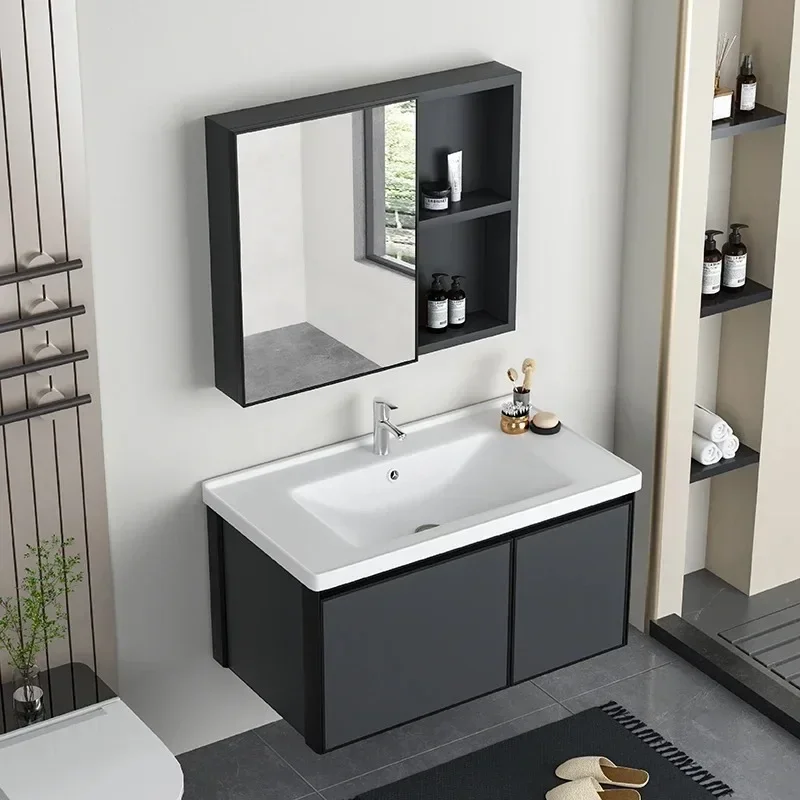 

Craft Sink Vanity Modern Bathroom Cabinet Narrow White Home Furniture Storage Cabinet Storage Mobiletto Da Bagno Room Furniture