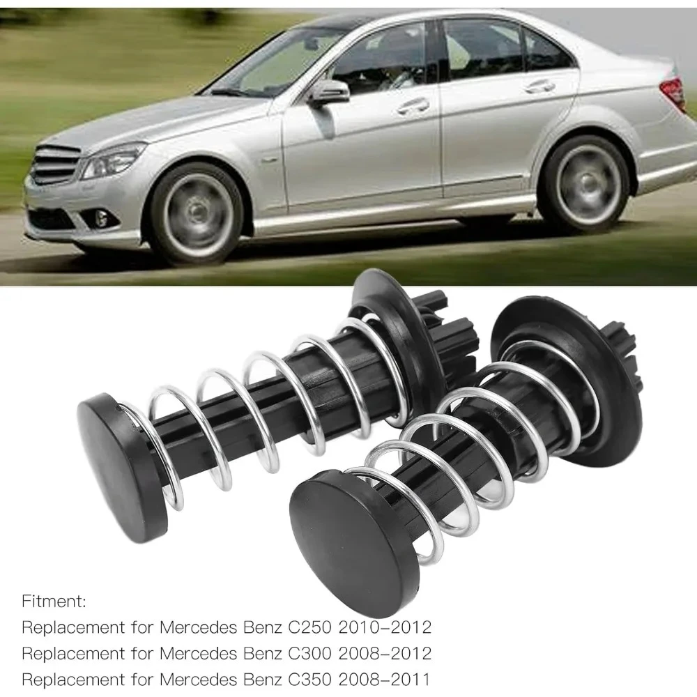 Soporte de resorte de capó para Compatible con Mercedes Benz C250 C300 C350 E200 E250 E500 E350 A2048800127 2048800227, 2 uds.