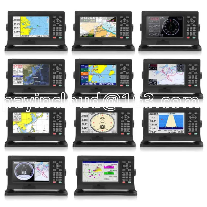 Imagem -05 - Marine Boat Gnss Chart Plotter Gps Bds Navigator Chaveamento Assist Chartplotter para C-map Max 8