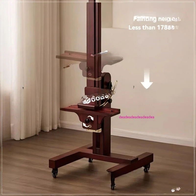Professional easel drawing board solid wood oil easel special bracket