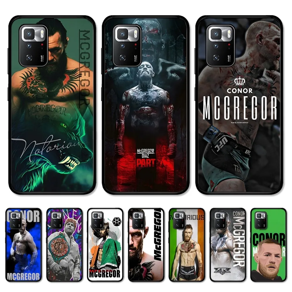 

C-Conor M-McGregor Wrestler Mousepad For Redmi 5 6 7 8 9 10 plus pro 6 7 8 9 A GO K20 K30 K40 pro plus F3 Fundas