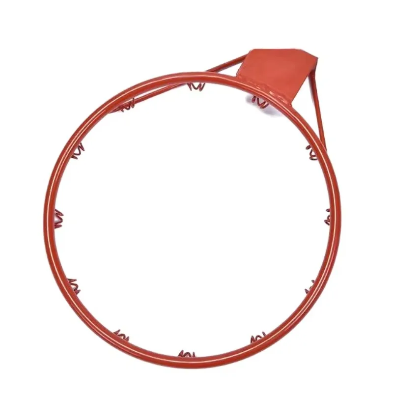 High Quality Powder Coated Simple Basketball Rim Bright Color For Long Term Use