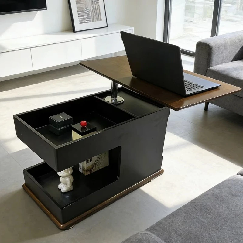 

Lifting mobile coffee table - beautiful, versatile, suitable for living rooms (can be used as a desk)
