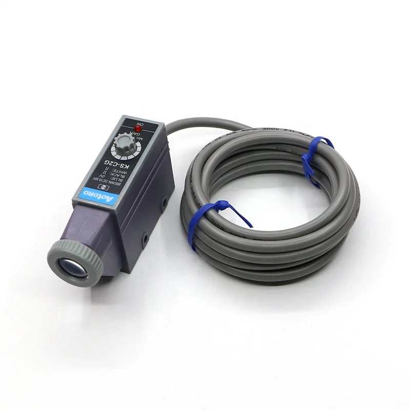 EB20G-C3 KS-C2W White Color 24v Photoelectric Sensor Color Mark Sensor Photo Switch Factory Directly
