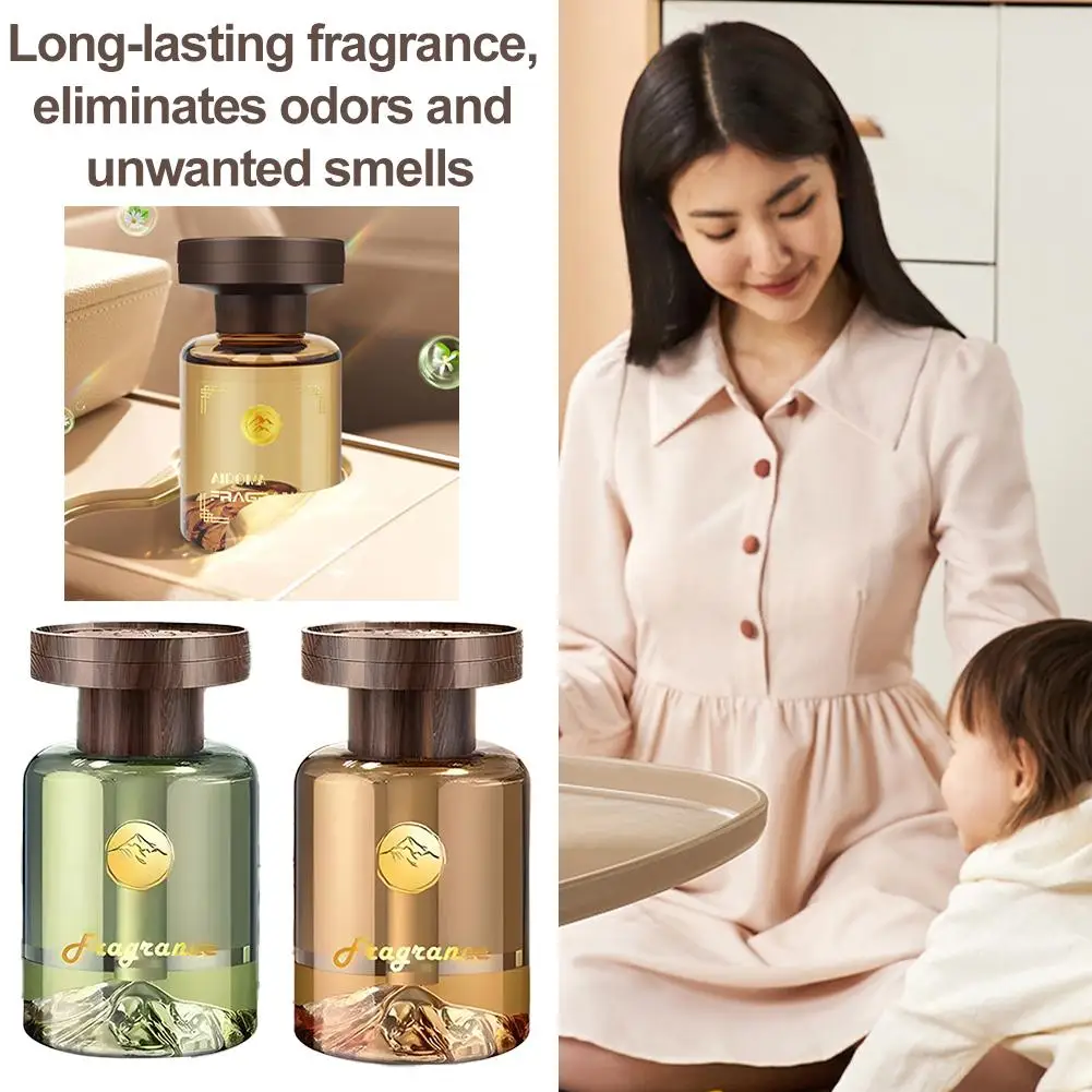 معطر هواء للسيارة 110 مللي سائل داخلي للسيارة يدوم طويلاً عطر هواء منعش مزيل رائحة السيارة لـ Diffus B6I1 #6