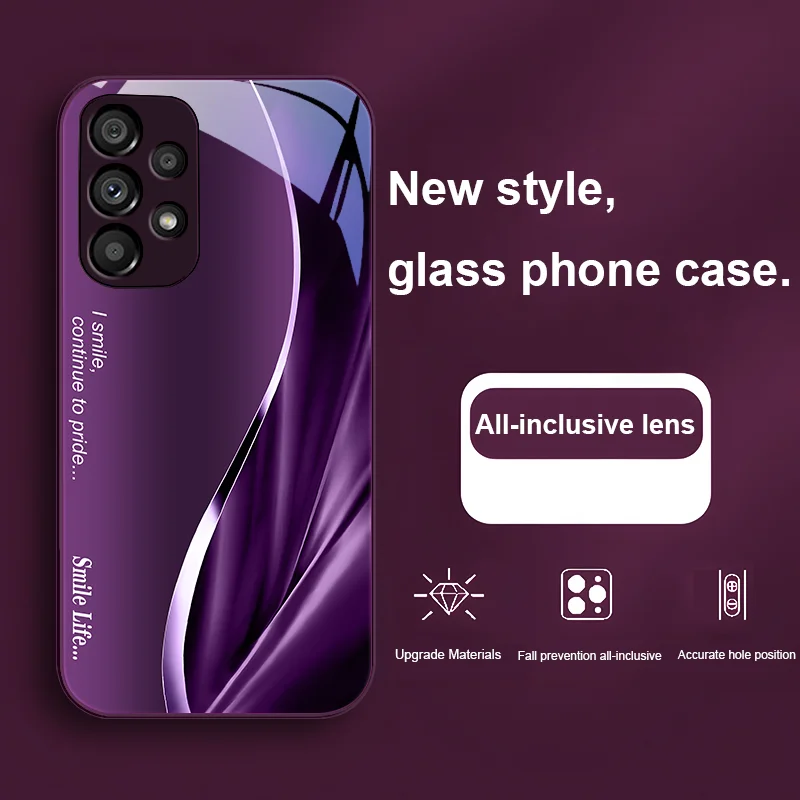 Continue Bean Green For Samsung Galaxy Note 8 9 S10 Plus S20 S21 FE S23 Ultra A70 72 73 50 51 52 53 Tempered Glass Phone Case