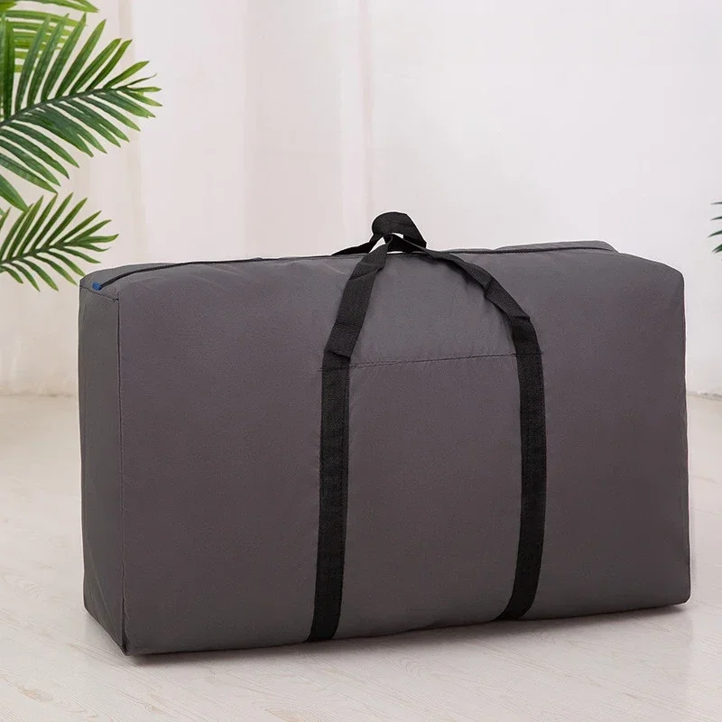 Super Large Capacity Storage Bags Waterproof Zipper Luggage Organize Durable Handbag Dormitory Home Clothes Blankets Closet Pack