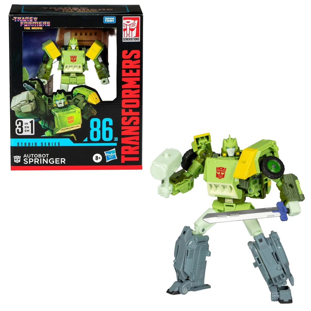 

TAKARA TOMY Трансформеры Toys Studio Series The Movie Leader Class Springer 8,5-дюймовая фигурка в подарок SS86-30