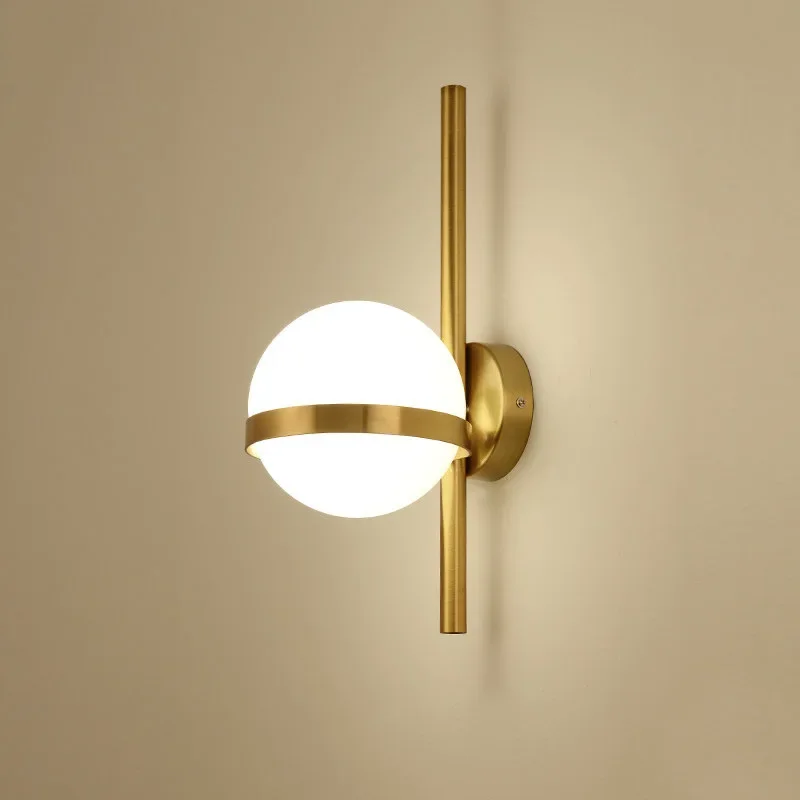 modern bedside wall light vidro redondo bola luzes led home decor sala de estar corredor luminaria interior iluminacao wall sconce 01