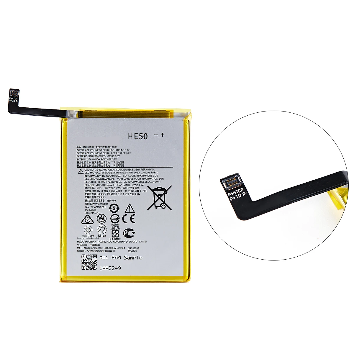 100% Original HE50 5000mAh Battery For Motorola Moto E4 PLUS/ E5 PLUS XT1770 XT1771 XT1775 XT1774 XT1776