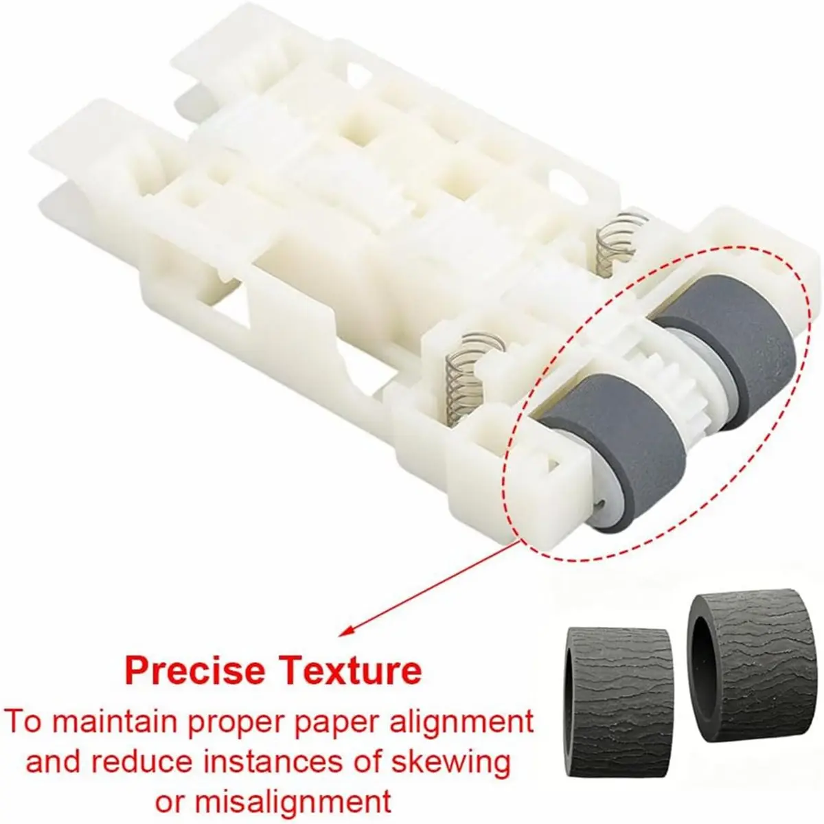 Paper Roller Assembly Kit Paper Feed Pickup Roller Replacement for ET-4760 4850 5150 3850 3700 3750 3760 Printers