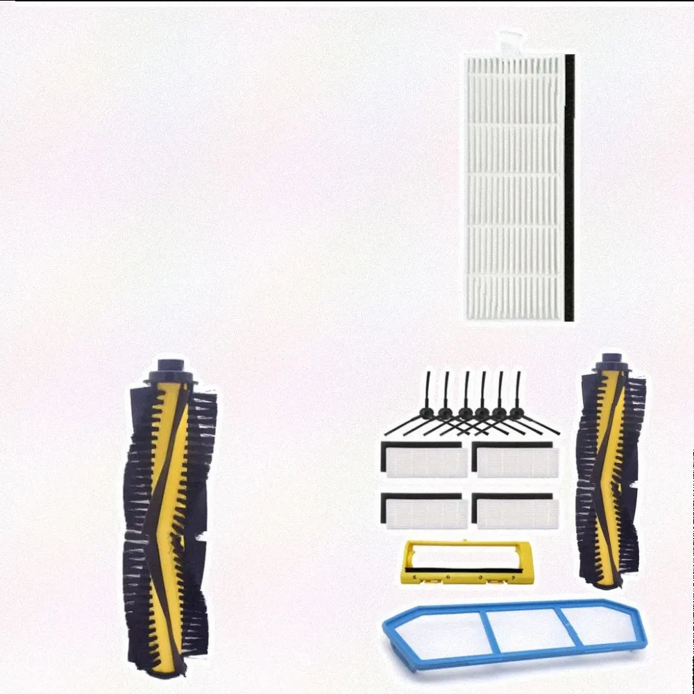 Replacement Kit For ILife A/40 A4S For Polaris PVCR Robot Vacuum Main Brush Side Filters Accessories Spare Parts