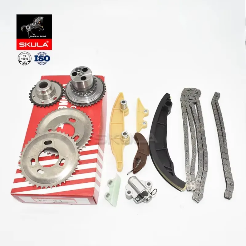 

Комплект цепи ГРМ Skula Auto Engine Part для пикапа 3,2 BT-50 2011 KF-34 BB3Q-12-006 BK3Q6268BA