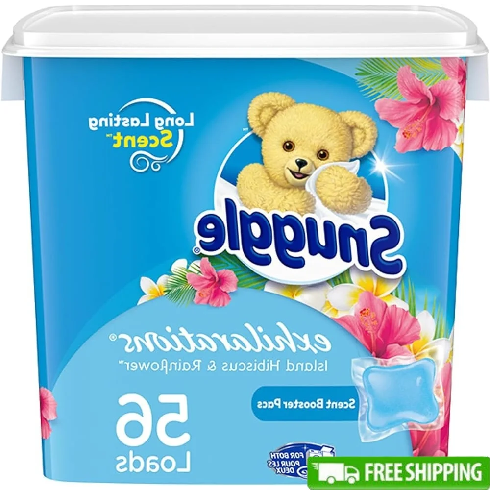 

Пакеты для усилителя ароматов для стирки, тропическое манго, ананас, цветочный пакет свежести, 56 шт., высокоэффективная стиральная машина, безопасный остров, гибискус