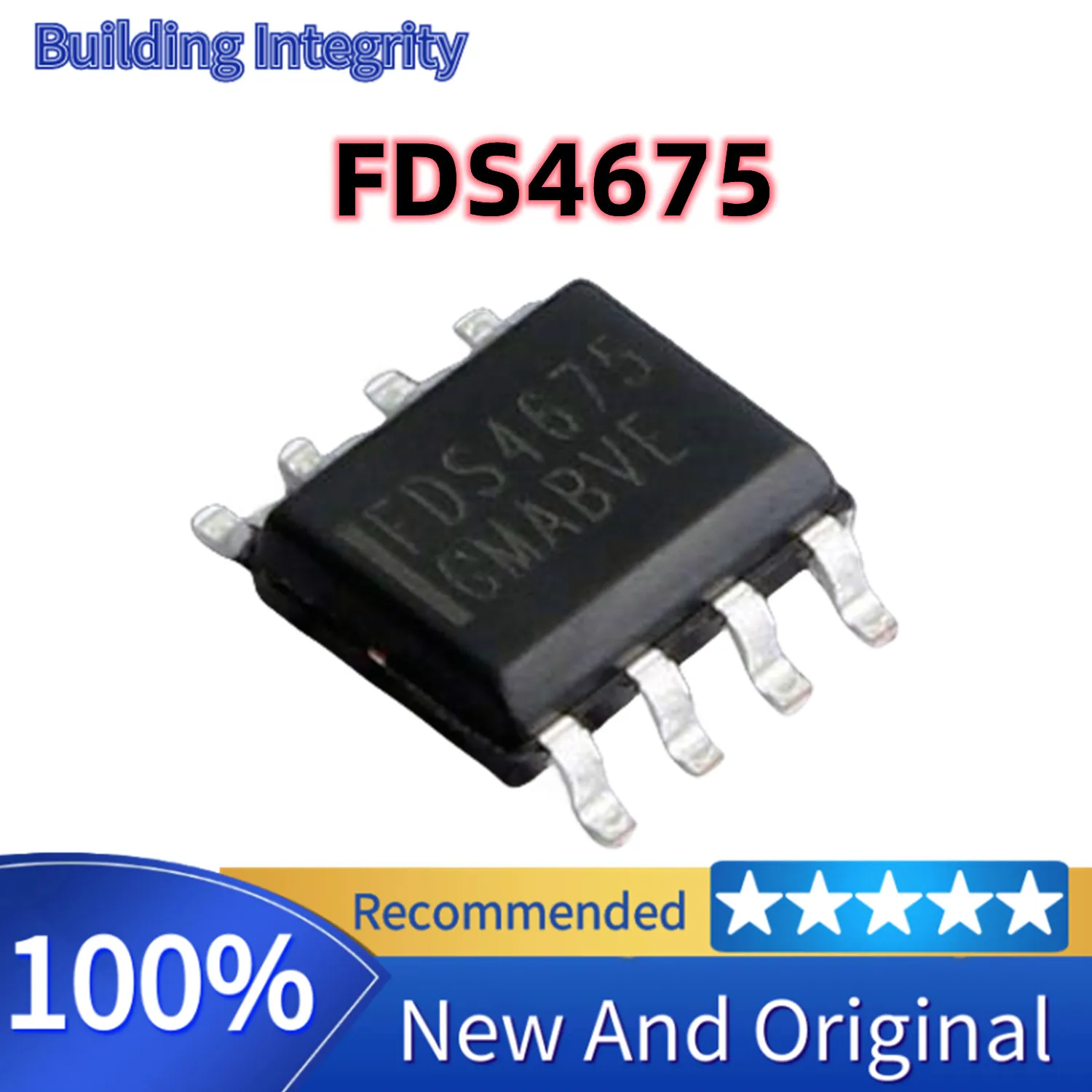 100% New original FDS4675 4675 package: SOP8 40V 11A P-channel MOSFET chip electronic components