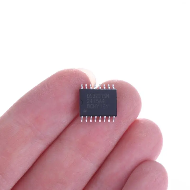 Componentes electrónicos de bricolaje: nueva pieza IC DS3231SN DS3231M SOP16 RTC.