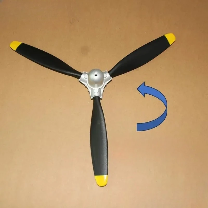 12 Inch 3 Blades CW CCW Propeller & Spinner Replacement Part Fit 1600mm Wingspan B25 MITCHELL RC Airplane Part-1207