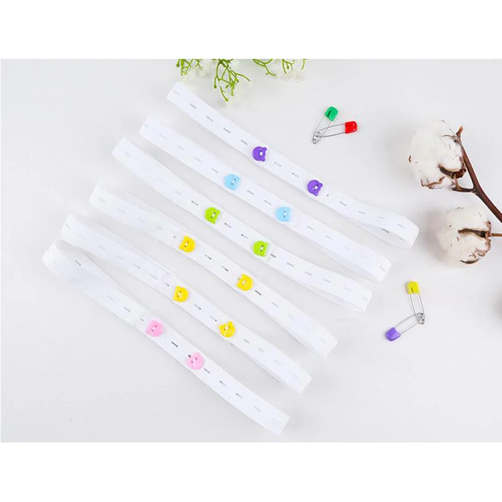 

20pcs Strap Safety Nappy Fixing Belt Buckle Fasteners Elastic Diapers Strips New Born Infant Diaper Tape Soft Comfortable