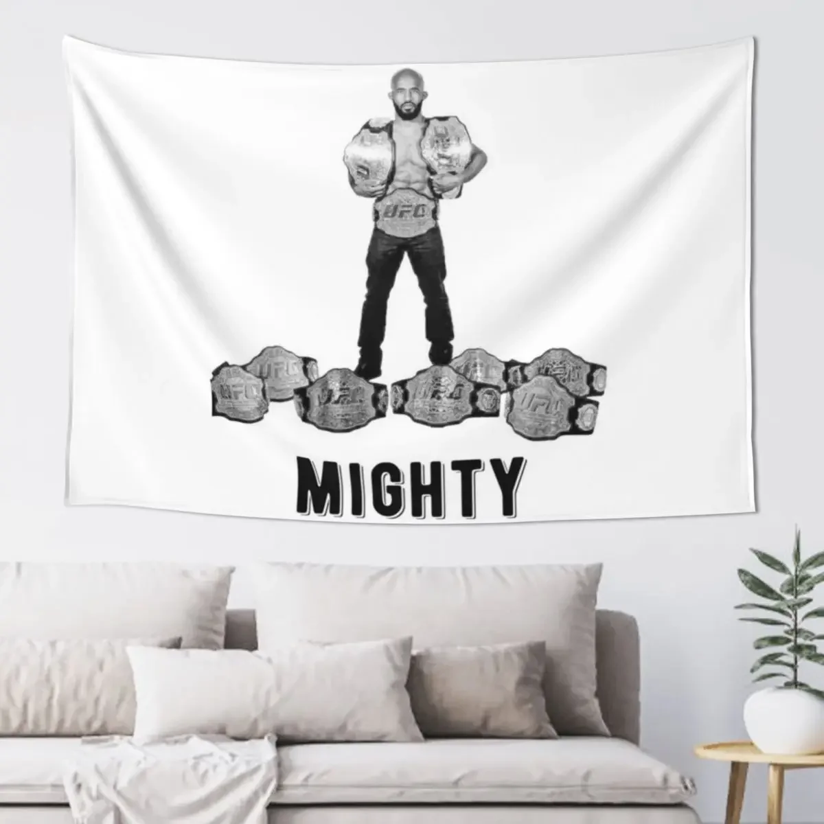 

Demetrious Johnson Mighty Mouse Belts Tapestry Home Decoration Room Decorator Tapestry