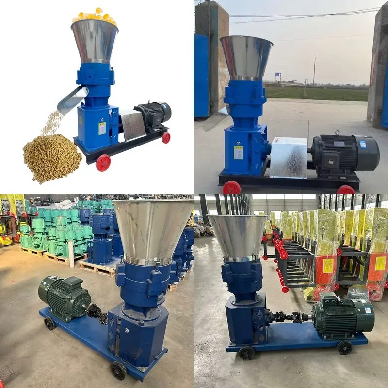 CECertificate Automatic Cheap Poultry Animal Stock Feed Pellets Making Machine Home Use