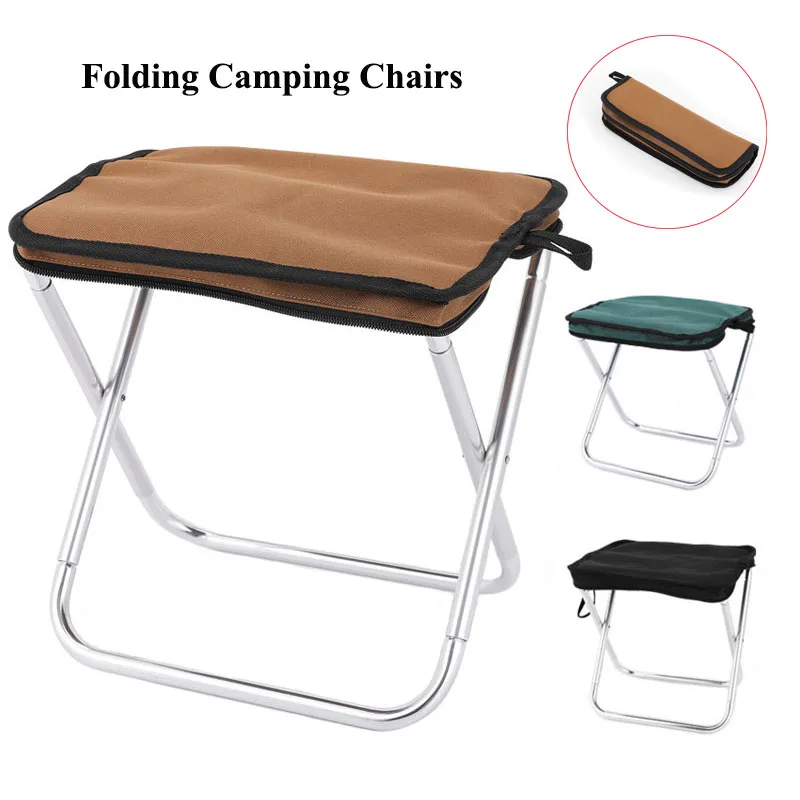 

New Outdoor Foldable Ultra Light Small Maza Camping Chair Portable Bench Travel Self Driving Tour Barbecue Camping Equipment