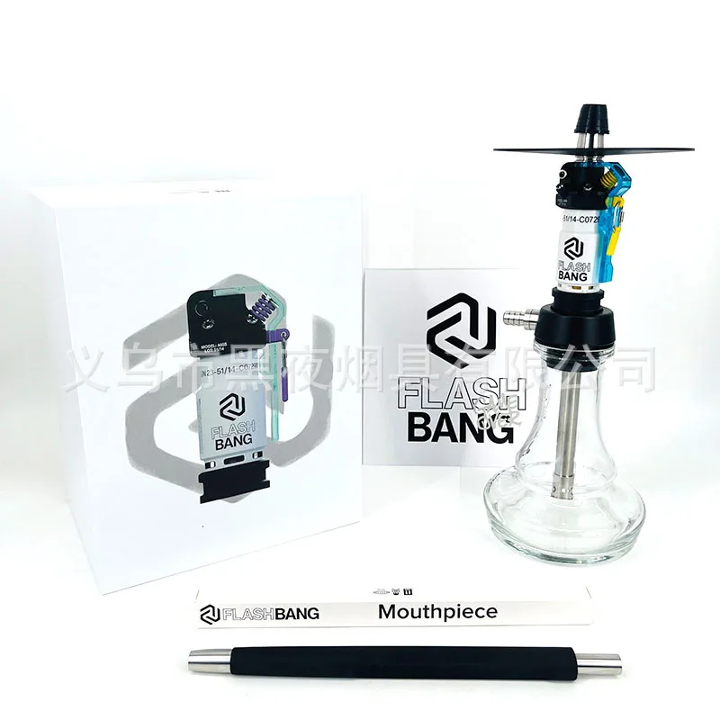 Portable Russian gift box Amotion Amotion flash bang hookah shisha hookah set