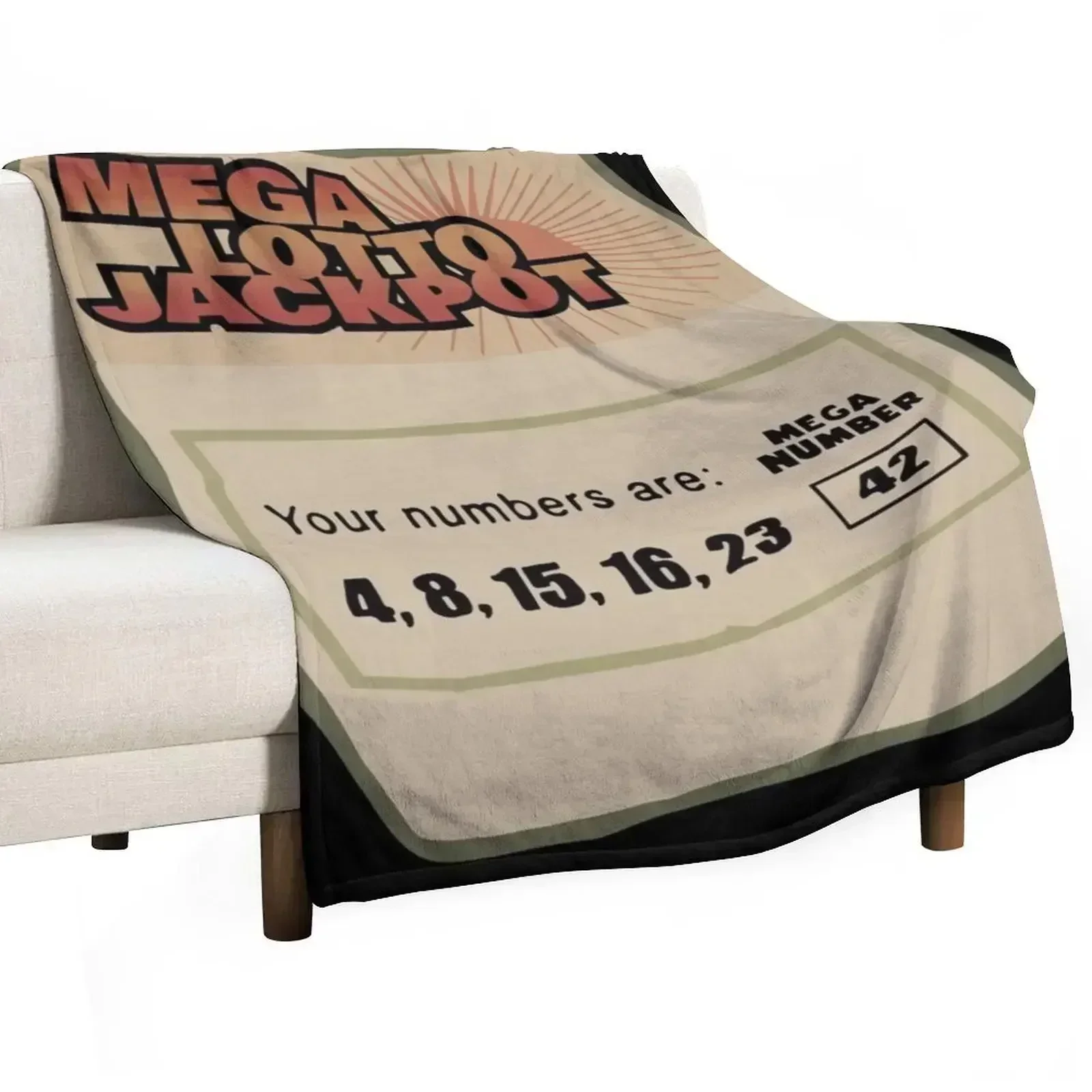 

Lost Lottery Ticket Throw Blanket Cute Soft Big Thermal Blankets