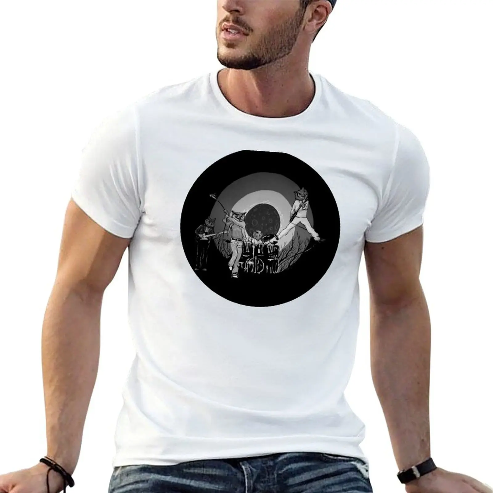 

man and shirts cotton (The T-Shirt Black The t shirt Hoo for Kids Owl t White man Alright) Version men