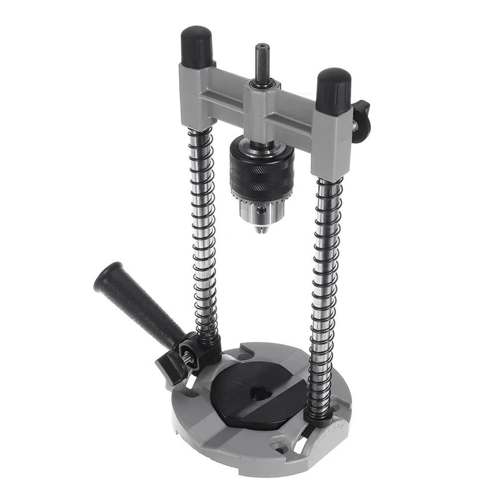 

Precision 45-90° Angle Drill Guide Attachment with Chuck Drill Holder Stand Drilling Guide 150mm Stoke for Electric Drill