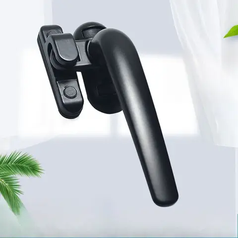 Window Handle Locks Universal Window Handle Hand Locking With Locks Kids Security Door Handle For Double Glazing Windows Handle Door Turning Handles